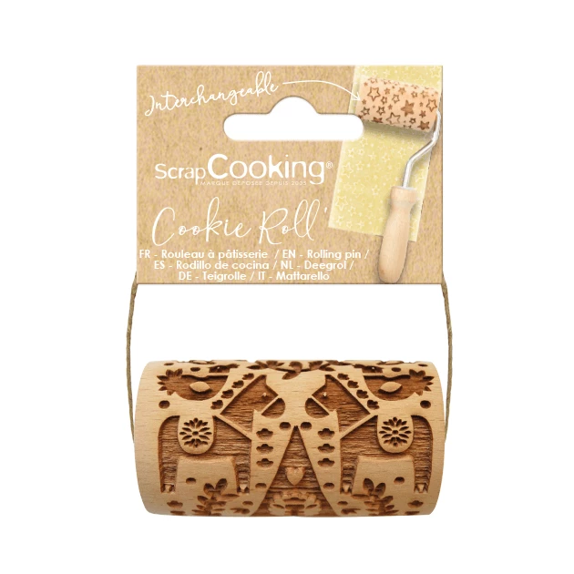 Budget 🎉 Mini Rouleau à Pâtisserie Empreinte Noël 7 cm Scrapcooking 😍 1 Budget 🎉 Mini Rouleau à Pâtisserie Empreinte Noël 7 cm Scrapcooking 😍