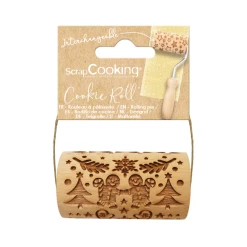 De gros 🔥 Mini Rouleau à Pâtisserie Empreinte Pain d'Epices 7 cm Scrapcooking ⭐