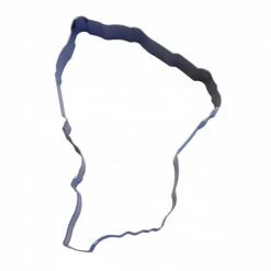 Vente flash ✨ Cercle Inox Pays Guyane 15 x 12 cm x H 3 cm Gobel 🎁