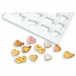 Vente flash 🧨 Plaque Découpoirs Coeurs ✨