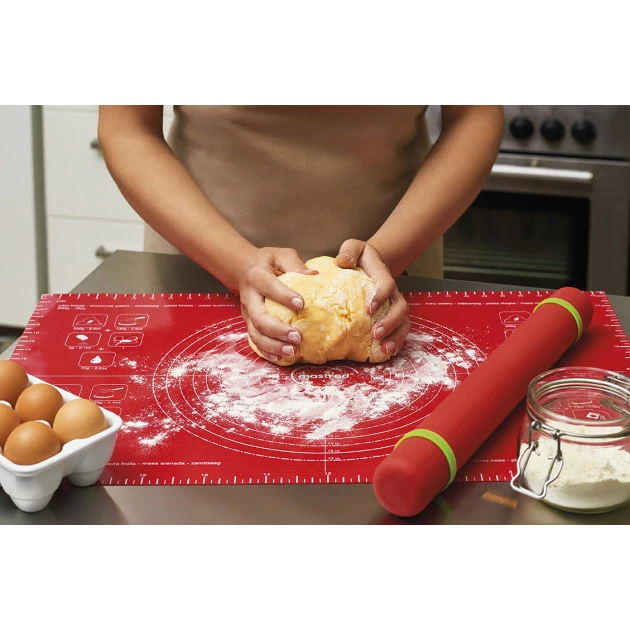 Rouleau à Pâtisserie ajustable rouge 41 cm Grosses soldes ✔️ Rouleau à Pâtisserie ajustable rouge 41 cm ???? -Patisse Magasin rouleau a patisserie ajustable rouge 41 cm 4