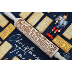 Coupon ❤️ Rouleau à Pâtisserie Motif Casse Noisette 39 cm Scrapcooking 🔥 -Patisse Magasin rouleau a patisserie motif casse noisette 39 cm scrapcooking 2