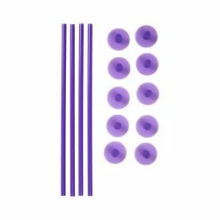 Meilleur prix ❤️ Tiges pour Pièce Montée (x4) et Capuchons (x10) Wilton ✨